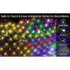 Christmas Net Mesh Lights: White net decorative lights, come with super bright 360 LEDs and UL Certified adapter. Low voltage plug, safety voltage for the human body. Enjoy the twinkling net lights pleasantly. Mesh panel size 9.8ft x 6.5ft with 16.5ft lead cable. Can be extended to a maximum of 3 light chains (maximum 1000 LED), to decorate your lighting area with the desired length,you can easily place and hang it in any place like a garden, balcony, porch, bush, patio, or fence. Christmas Net Mesh Lights: White net decorative lights, come with super bright 360 LEDs and UL Certified adapter. Low voltage plug, safety voltage for the human body. Enjoy the twinkling net lights pleasantly. Mesh panel size 9.8ft x 6.5ft with 16.5ft lead cable. Can be extended to a maximum of 3 light chains (maximum 1000 LED), to decorate your lighting area with the desired length,you can easily place and hang it in any place like a garden, balcony, porch, bush, patio, or fence. 8 Lighting Functions: Our Christmas string lights have 8 lighting modes: combination, in waves, sequential, slogs, chasing/flash, slow fade, twinkle/flash, and steady on. And it remembers the last set after cutting off the power, no need to reset the mode, The product has been updated with 29v voltage in safer, In order to have good lighting effects, we canceled the mother-in-child interface, Short-circuit protection design can ensure and maximize your family’s safety. IP44 Waterproof for Perfect decoration:With waterproof certified can be decorated both indoors&outdoors,such as Christmas/parties/Valentine's Day/wedding/home/window/bathroom/festival/Holiday/show/restaurant/hotel/commercial building/shopping center,etc,360° sparkle for a beautiful effect,Fit different occasions&environment,directly press the button on the transformer to change the modes.Power adapter is not waterproof and can meet normal use outside but not enough to put under water directly. Memory&Timer Function with 8 Lighting Modes: Just point the remote at the controller of the lights. 8 lighting modes -Combination, In waves, Sequential, Slo-glo, Chasing/flash, Slow fade, Twinkle/flash,Steady on. And built in timer function - 6H: 6 hours ON, 18 hours OFF Easy to Use&Great Outdoor Decorations: Low output adapter ensure the safety,Perfect for indoor and outdoor use, like home, bar, garden, patio, balcony, or wherever decorative light is needed. Ideal for Christmas party, Valentine's day, wedding, Home, Window, Bathroom, Halloween, Thanksgiving day, holiday, shows, restaurant, hotel, commercial building decoration. 9.8*6.5FT 360 led lights remote control*1 adaptor*1 controller*1 9.8*6.5FT LED lights