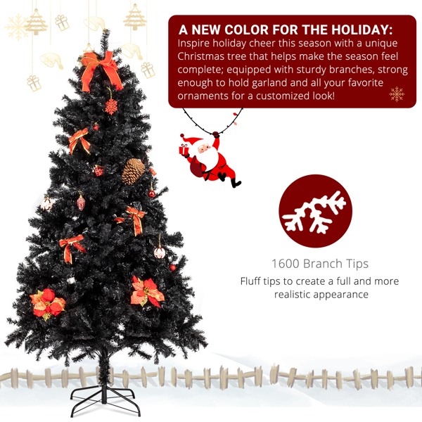 Indoor and outdoor Christmas trees, flame-retardant material decorations, environmentally friendly and safe