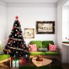 Indoor and outdoor Christmas trees, flame-retardant material decorations, environmentally friendly and safe