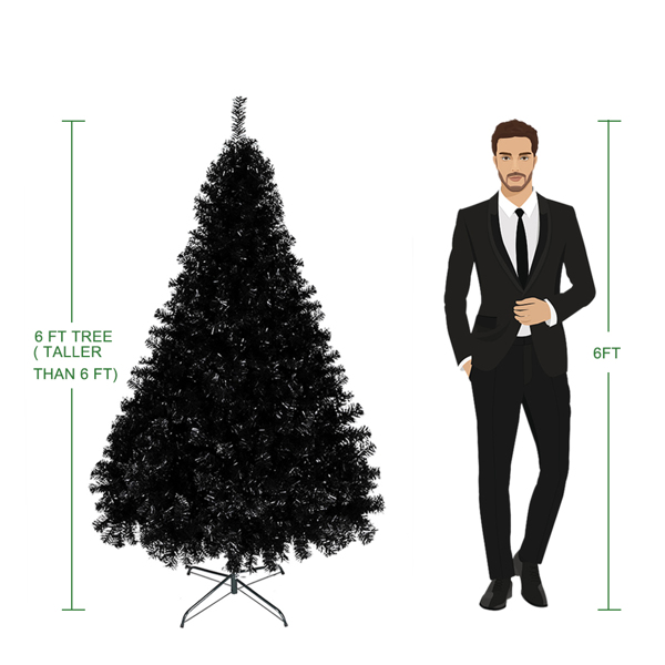 Indoor and outdoor Christmas trees, flame-retardant material decorations, environmentally friendly and safe