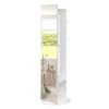 Jewelry Armoire with Full Length Mirror 360° and Large Capacity Jewelry Organizer Armoire, Mirror with Jewelry Storage, Coat Rack，Multi Storage Shelves