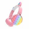 Children's gifts, Christmas gifts, New Year's gifts, children's toy headphones, wireless Bluetooth headphones, popular bubble in ear headphones, rainbow colored children's toys