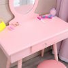 Girl's birthday gift, New Year's gift, pink dressing table, girl's favorite gift, Christmas gift for children