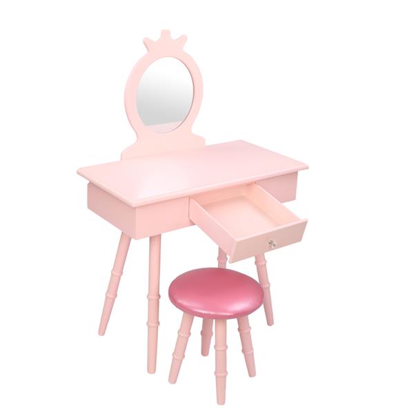 Girl's birthday gift, New Year's gift, pink dressing table, girl's favorite gift, Christmas gift for children