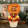 6ft 15W 5 LED Lights Turkey Hot Air Balloon Garden Turkey Decoration