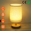 Beside Lamps for Bedroom Warm White Nightstand Lamp USB Plug Modern Lantern for Bedroom with 32.48in Cord