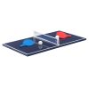 4 in 1 Combo Game Table Set for Home, 3ft Game Room w/Ping Pong, Foosball, Table Hockey, Billiards Kids Adult