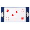 4 in 1 Combo Game Table Set for Home, 3ft Game Room w/Ping Pong, Foosball, Table Hockey, Billiards Kids Adult