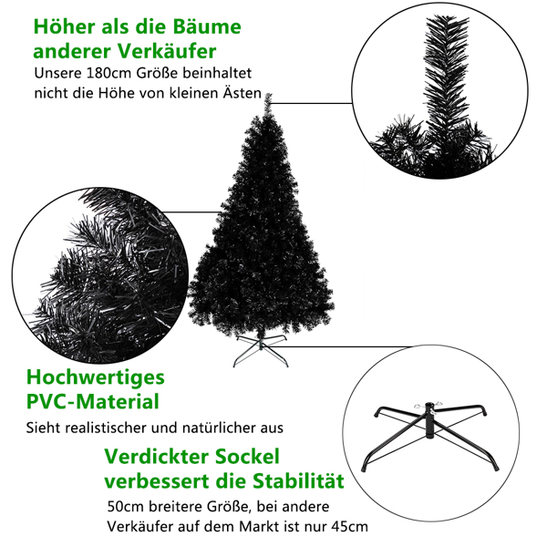 Indoor and outdoor Christmas trees, flame-retardant material decorations, environmentally friendly and safe