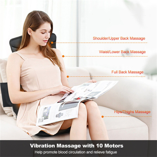 Electric heating folding massage pad, office massage pad, home massage pad