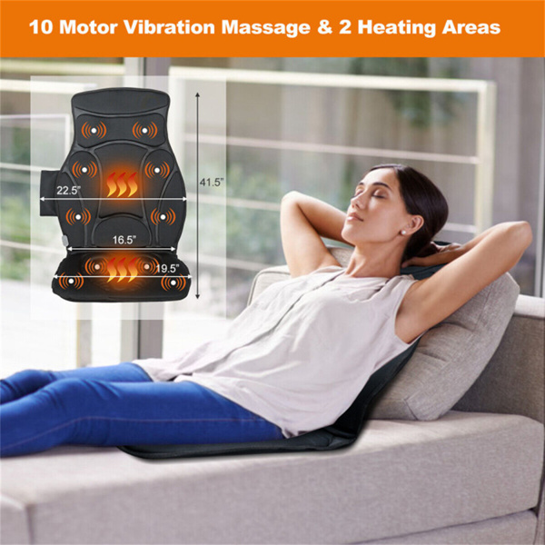 Electric heating folding massage pad, office massage pad, home massage pad