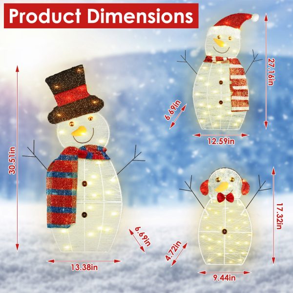 Christmas yard decoration, Christmas snowman, outdoor decoration