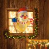 Christmas Snowman Window Decoration LED Outdoor Lighting