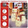 Christmas yard decoration, Christmas snowman, outdoor decoration