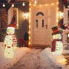 Christmas yard decoration, Christmas snowman, outdoor decoration